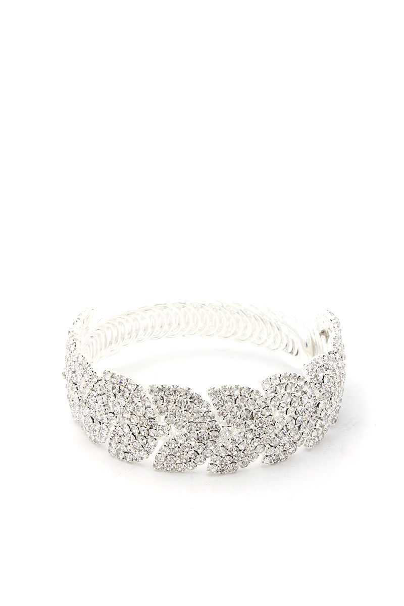 Flexible Rhinestone Bracelet - Absolute Fashion 2020