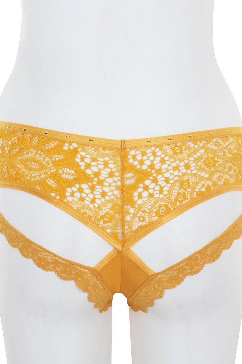 Cut Out Lace Back Hipster - Absolute Fashion 2020