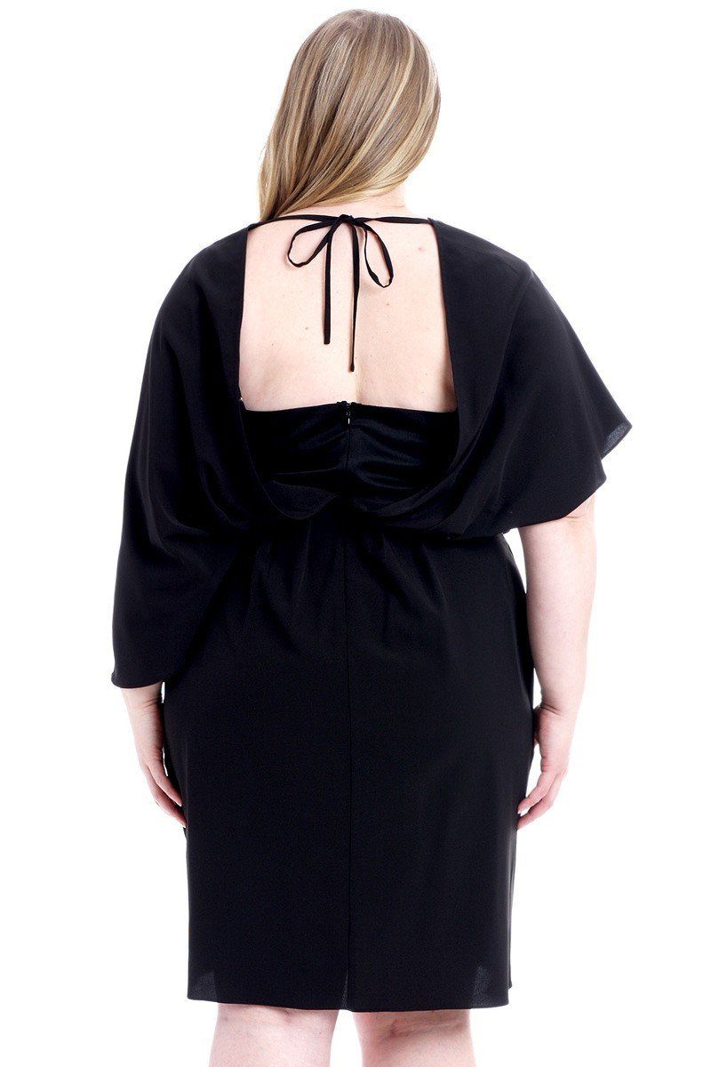 Woven Fabric Stretch Dress - Absolute Fashion 2020