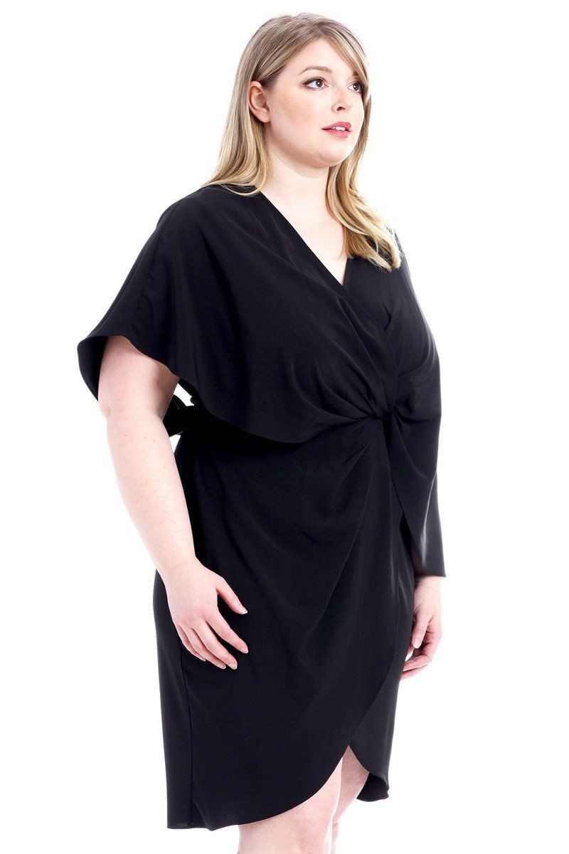 Woven Fabric Stretch Dress - Absolute Fashion 2020