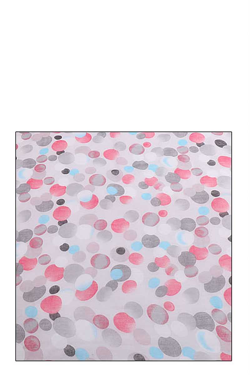 Stylish Chiffon Multi Dots Print Scarf - Absolute Fashion 2020