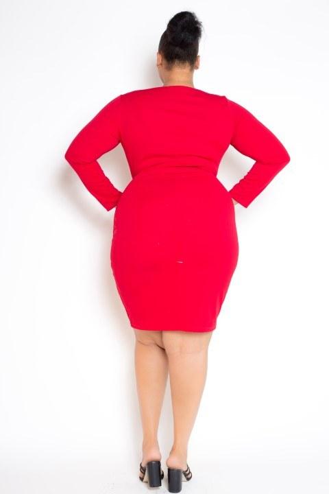 Colorblock Bodycon Dress - Absolute Fashion 2020