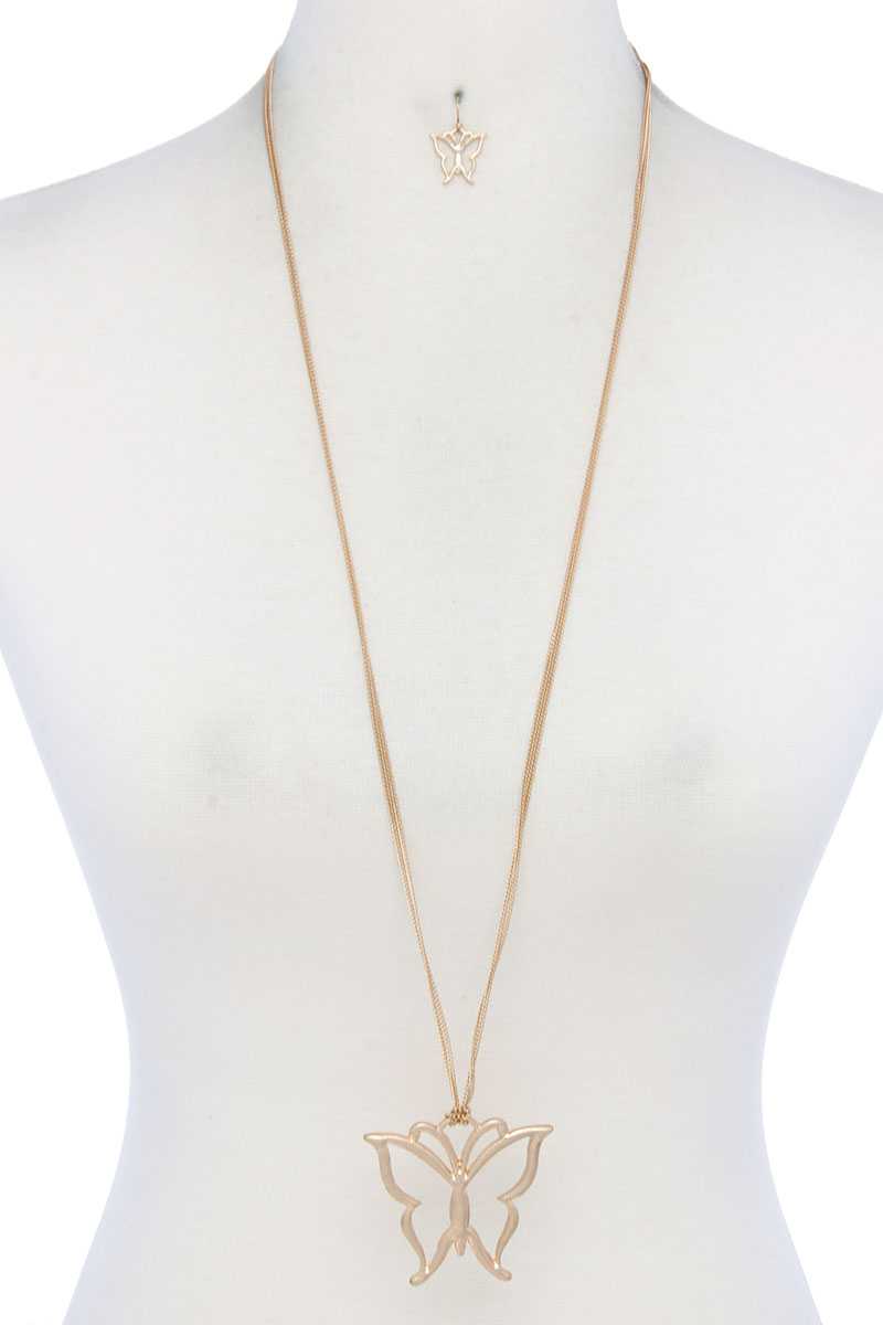 Butterfly Pendant Necklace - Absolute Fashion 2020