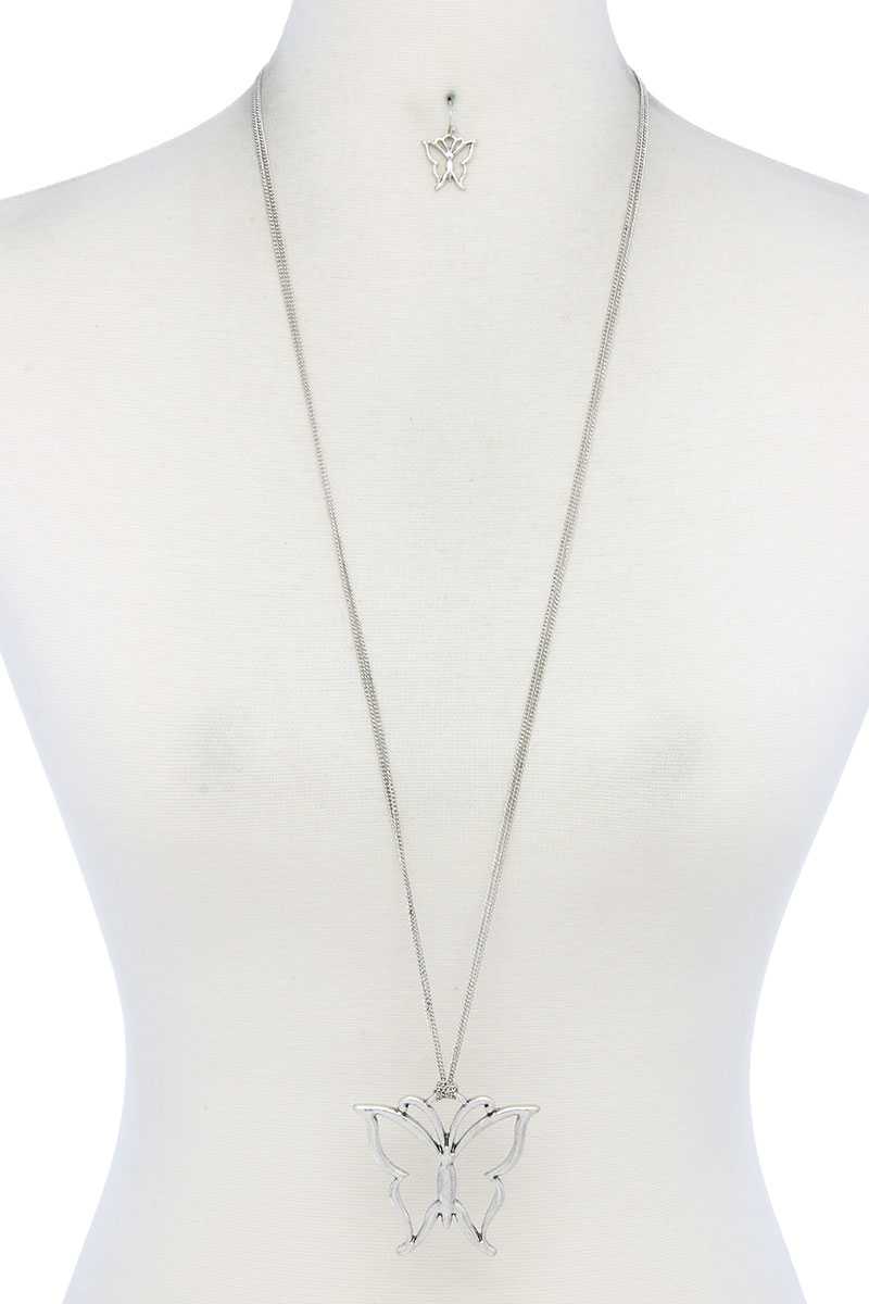 Butterfly Pendant Necklace - Absolute Fashion 2020