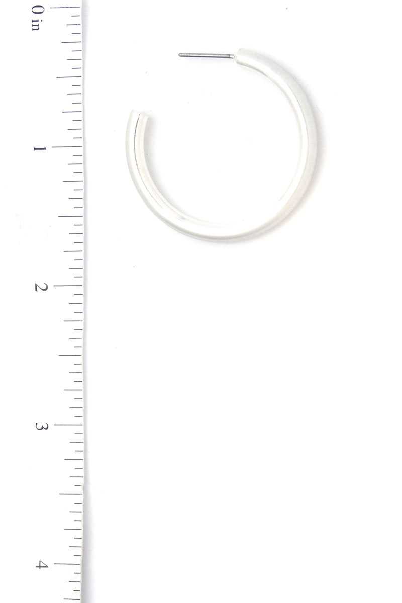 Tube Hoop Earring - Absolute Fashion 2020