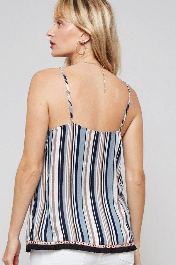A Multi Stripes Camisole Top - Absolute Fashion 2020