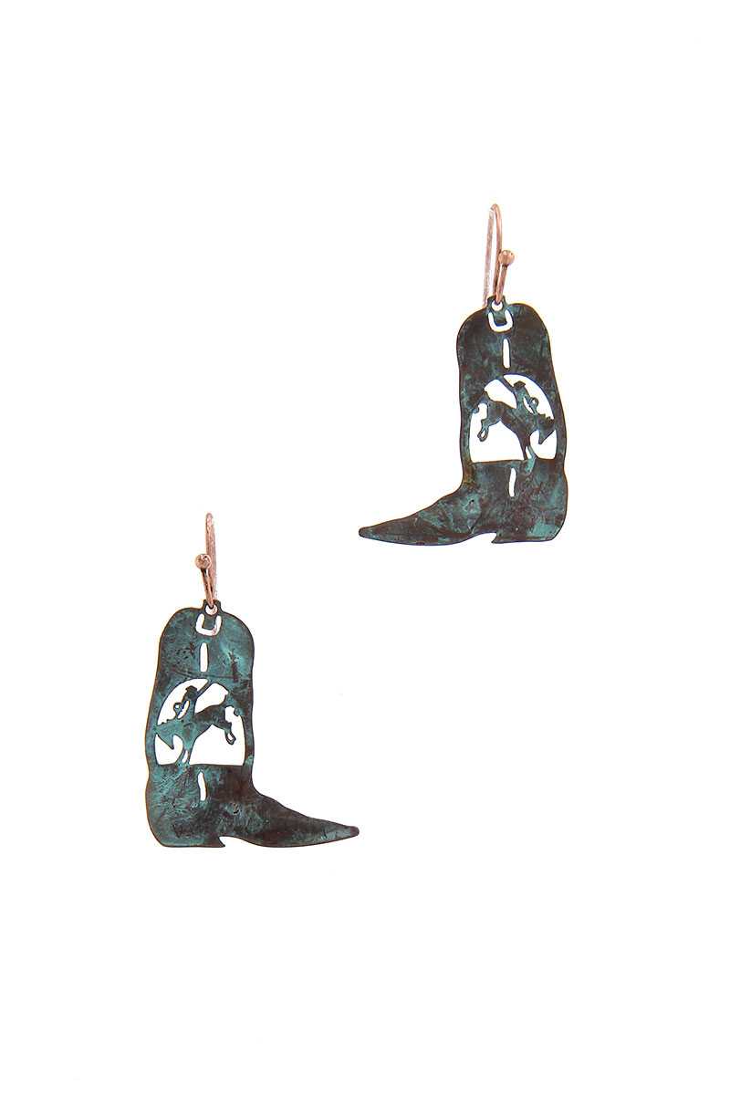 Cowboy Boot Earring - Absolute Fashion 2020