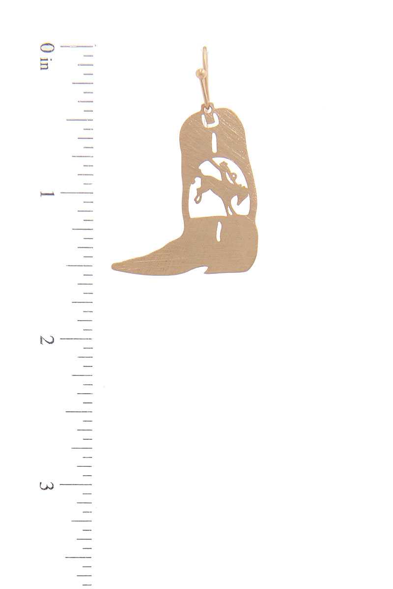 Cowboy Boot Earring - Absolute Fashion 2020