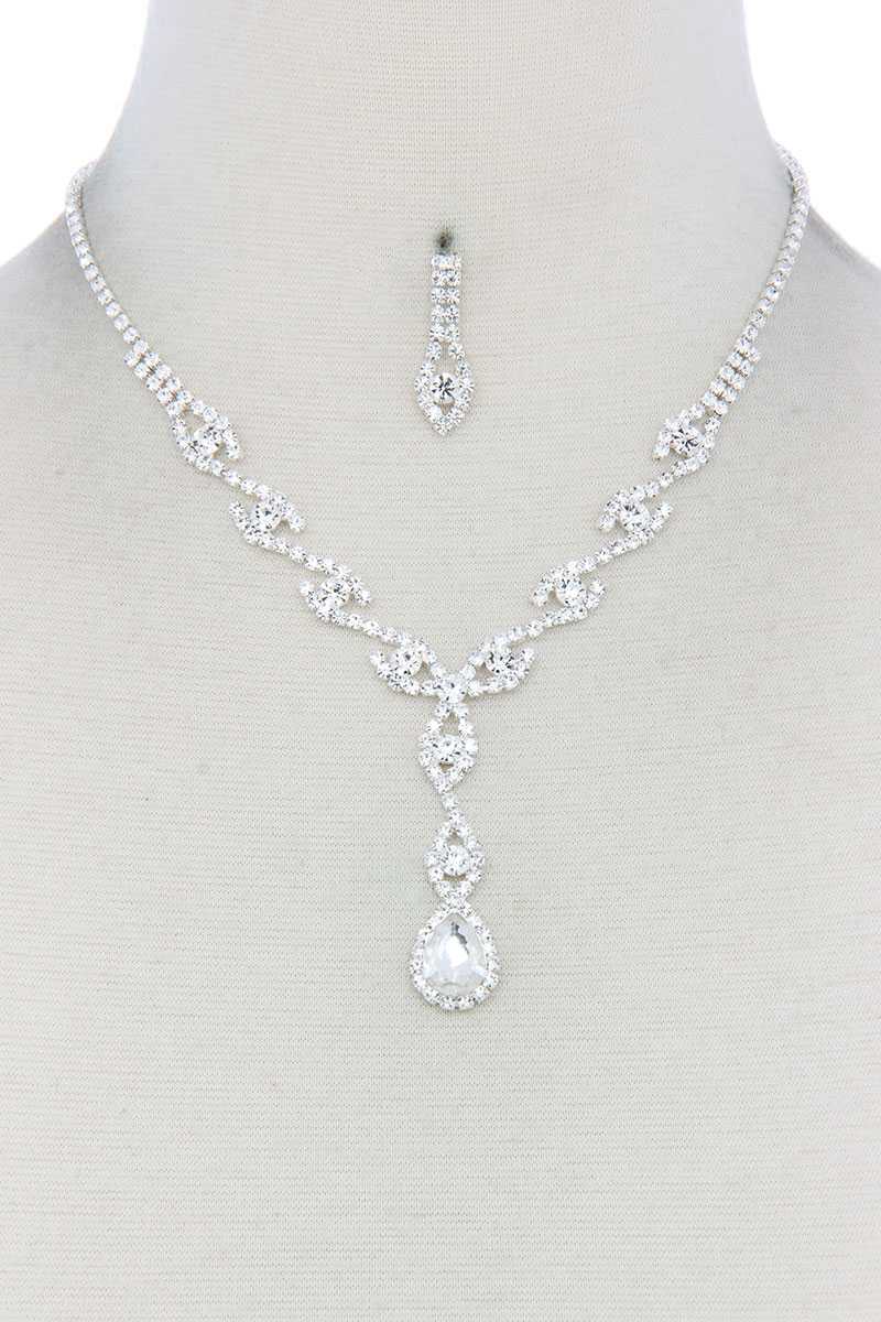 Rhinestone Necklace - Absolute Fashion 2020