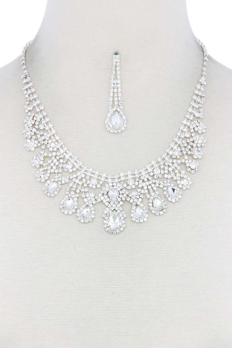 Rhinestone Necklace - Absolute Fashion 2020