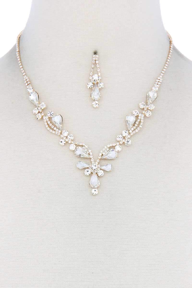 Rhinestone Necklace - Absolute Fashion 2020