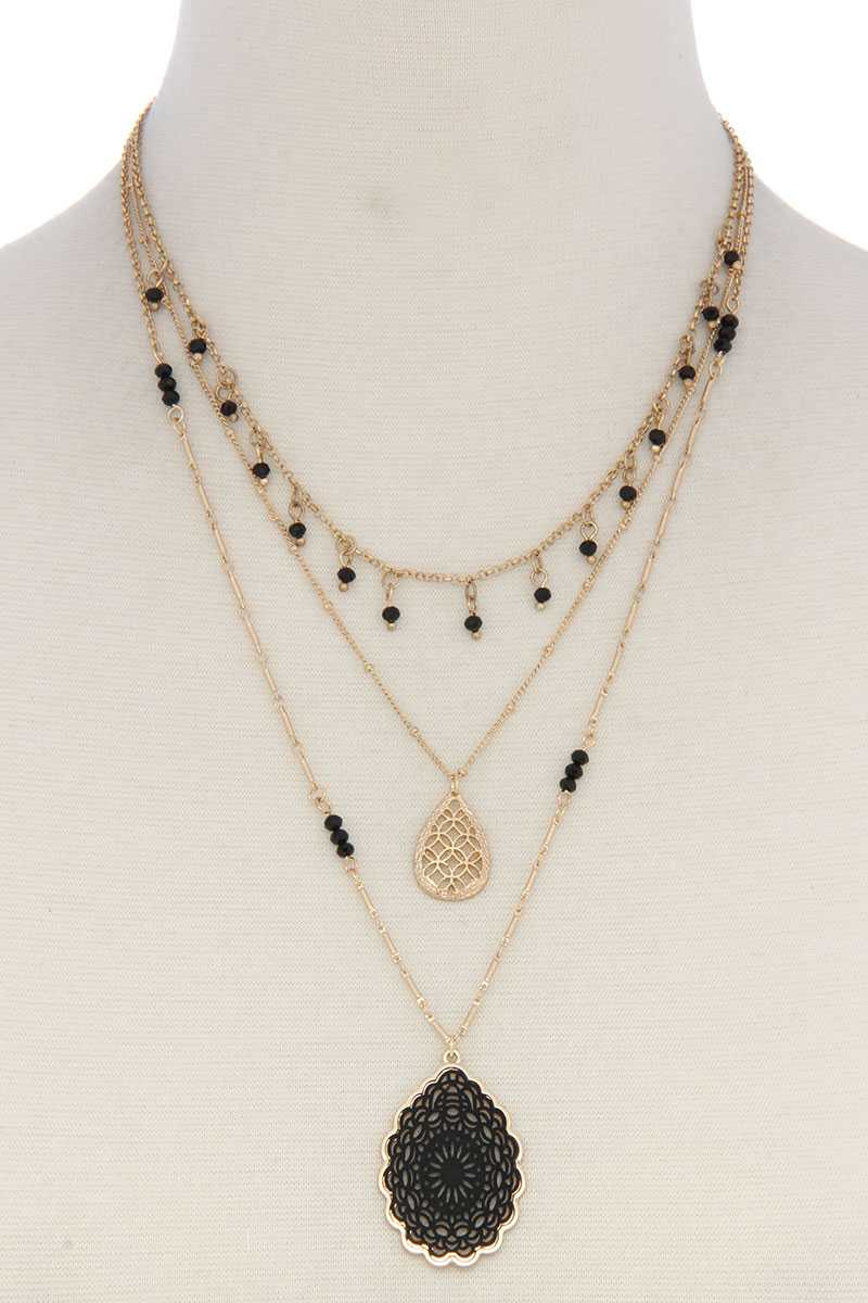 Three Layer Fashion Necklace - Absolute Fashion 2020
