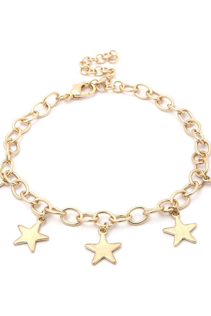 Star Charms Metal Bracelet - Absolute Fashion 2020