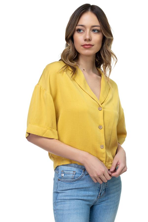 Boxy Button Down Shirt - Absolute Fashion 2020