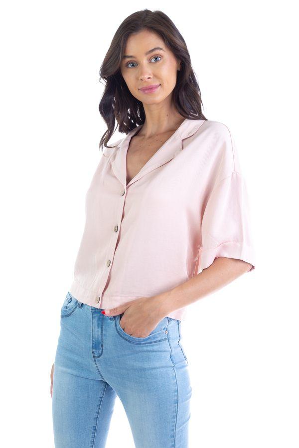 Boxy Button Down Shirt - Absolute Fashion 2020