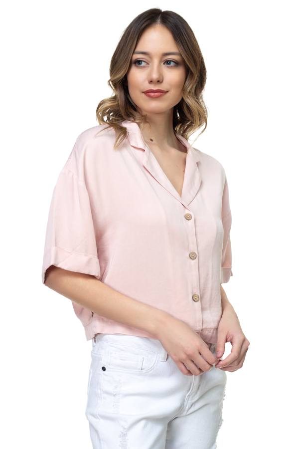 Boxy Button Down Shirt - Absolute Fashion 2020