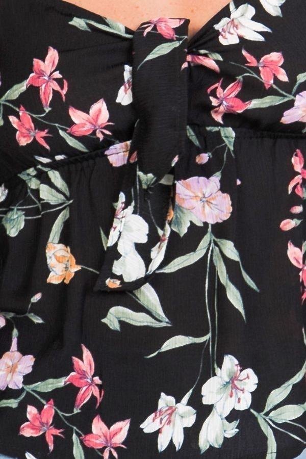 Floral Print Crop Top - Absolute Fashion 2020