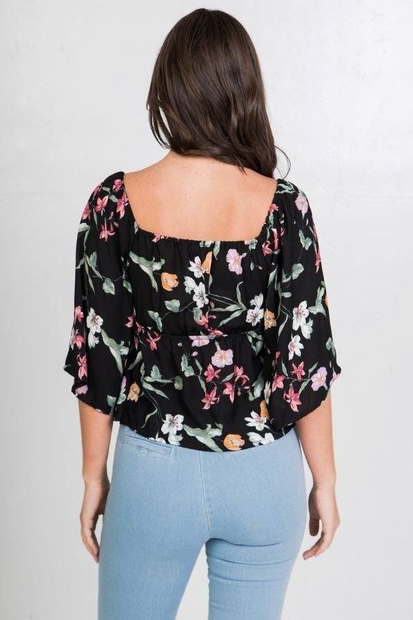 Floral Print Crop Top - Absolute Fashion 2020