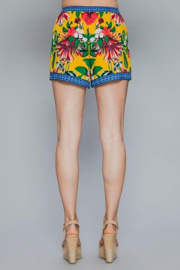 Floral Print Lounge Shorts - Absolute Fashion 2020