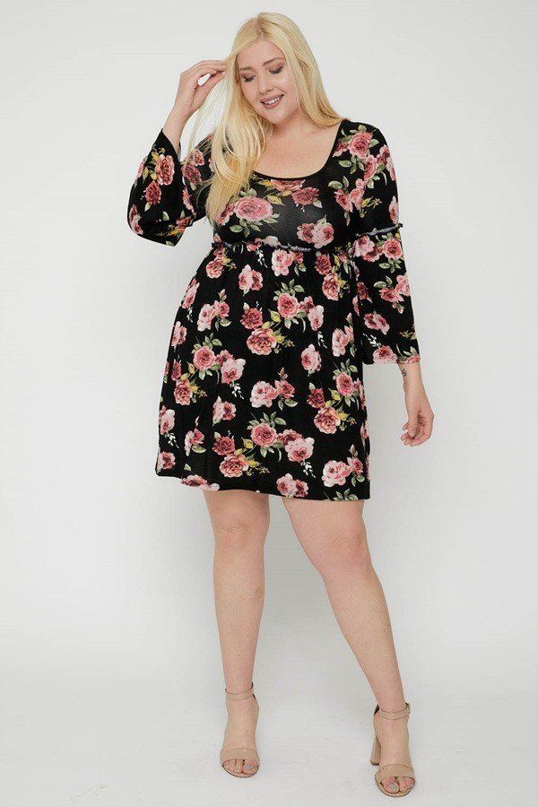 Floral Print Dress - Absolute Fashion 2020
