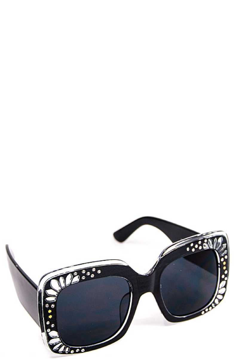 Designer Rhinestone Modern Wayfarer - Absolute Fashion 2020