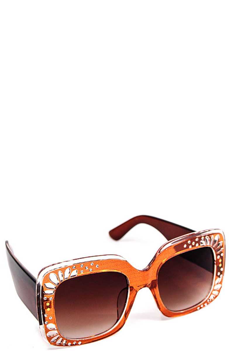 Designer Rhinestone Modern Wayfarer - Absolute Fashion 2020