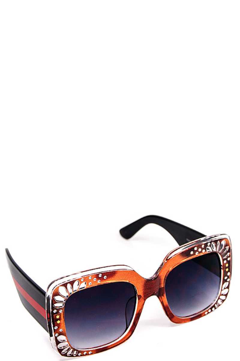 Designer Rhinestone Modern Wayfarer - Absolute Fashion 2020