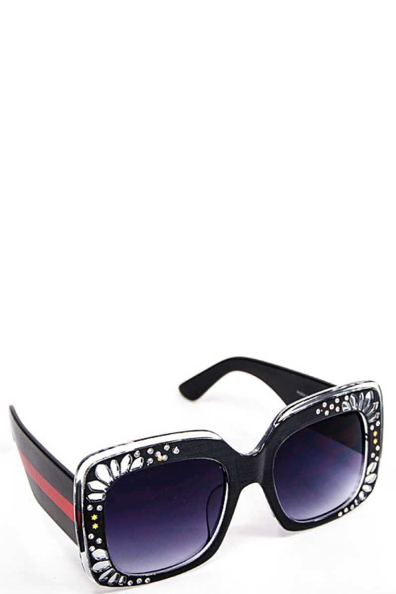 Designer Rhinestone Modern Wayfarer - Absolute Fashion 2020
