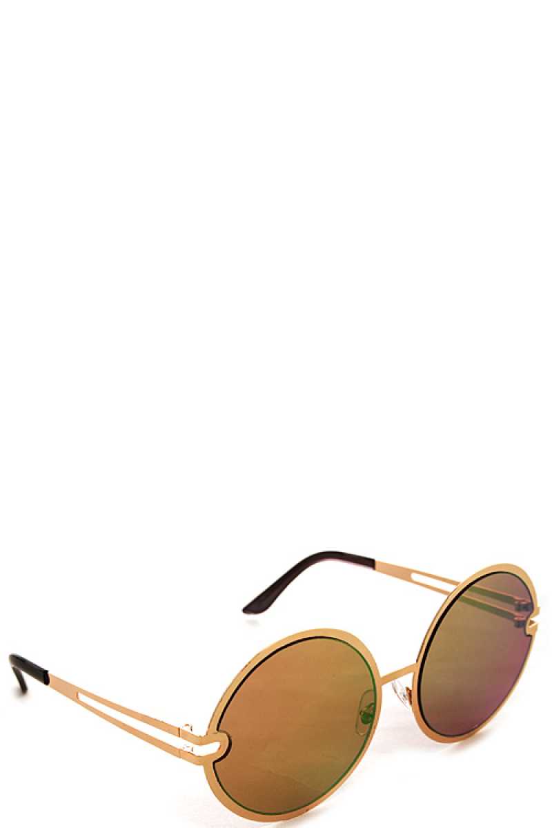 Fashion Round Sleek Sunglasses - Absolute Fashion 2020