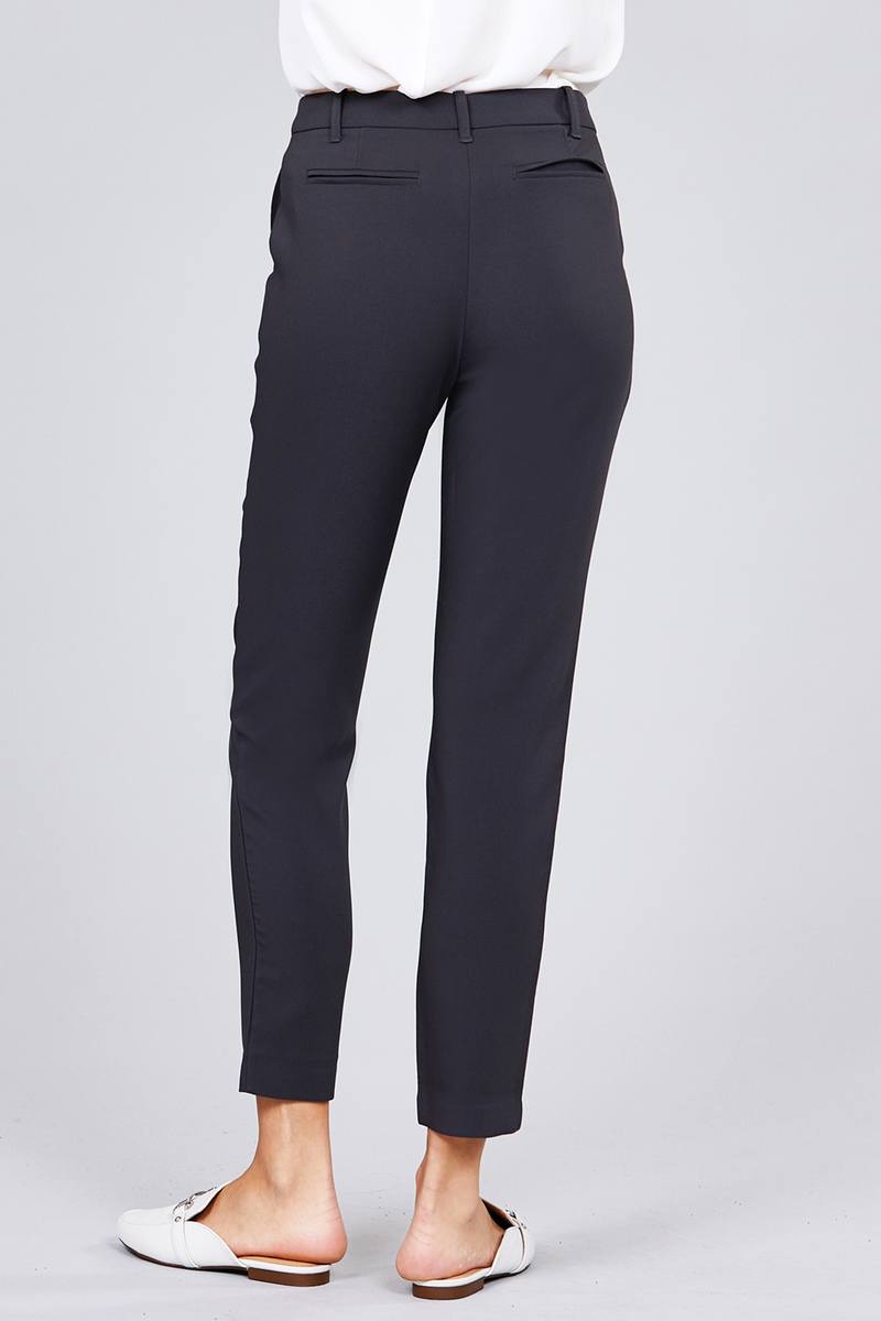 Seam Side Pocket Classic Long Pants - Absolute Fashion 2020