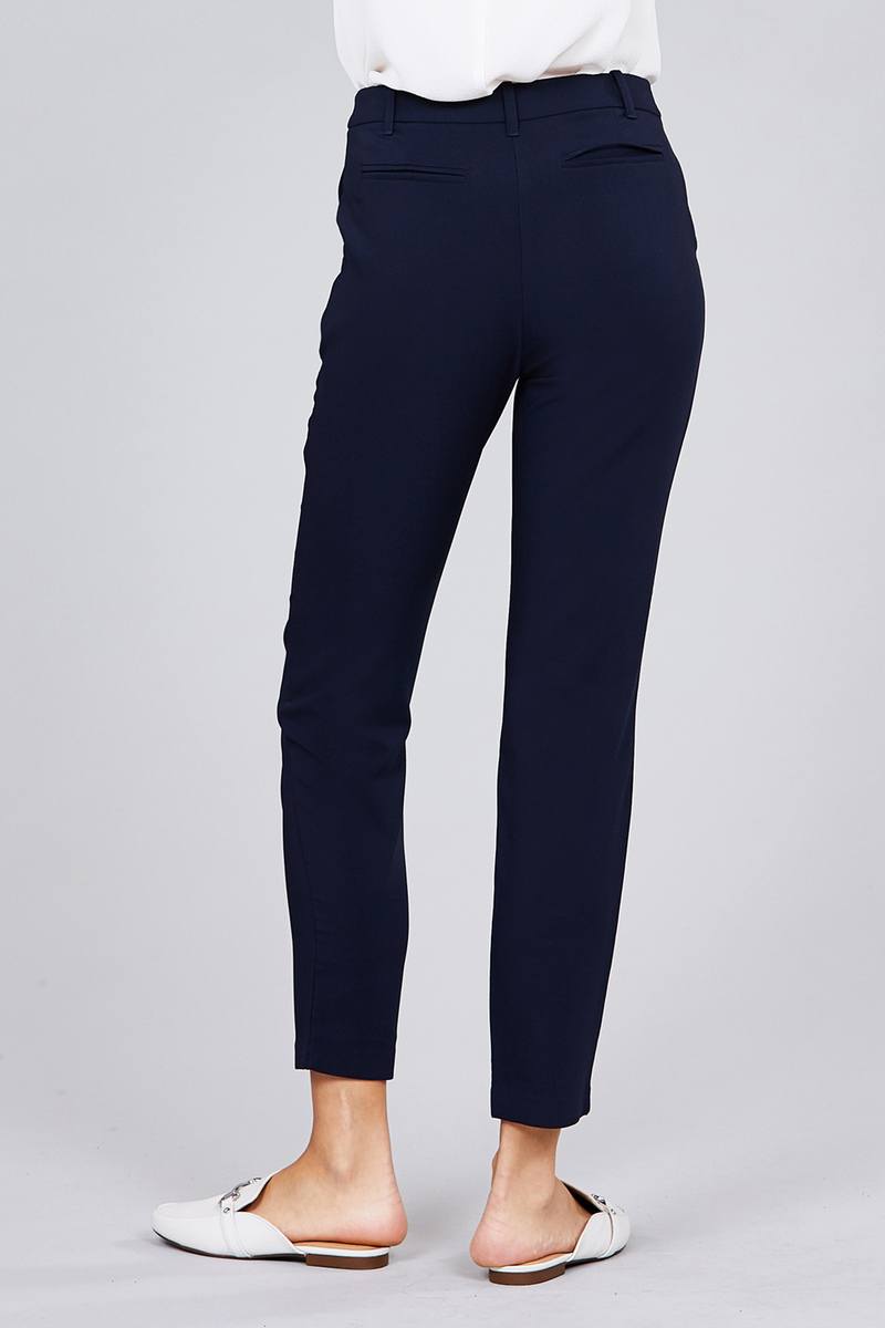 Seam Side Pocket Classic Long Pants - Absolute Fashion 2020