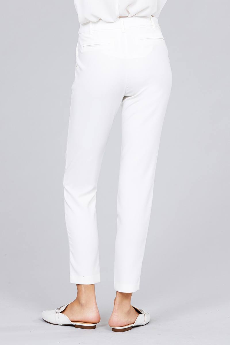 Seam Side Pocket Classic Long Pants - Absolute Fashion 2020
