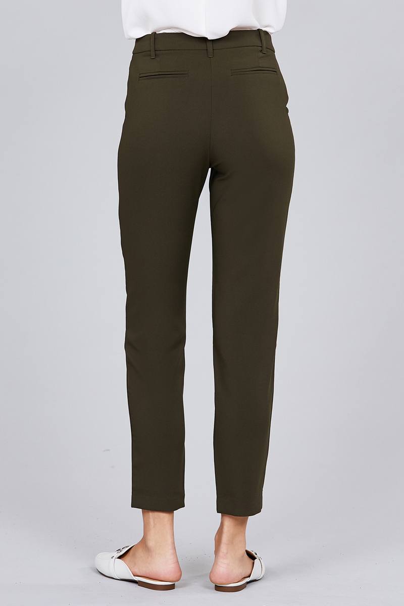 Seam Side Pocket Classic Long Pants - Absolute Fashion 2020