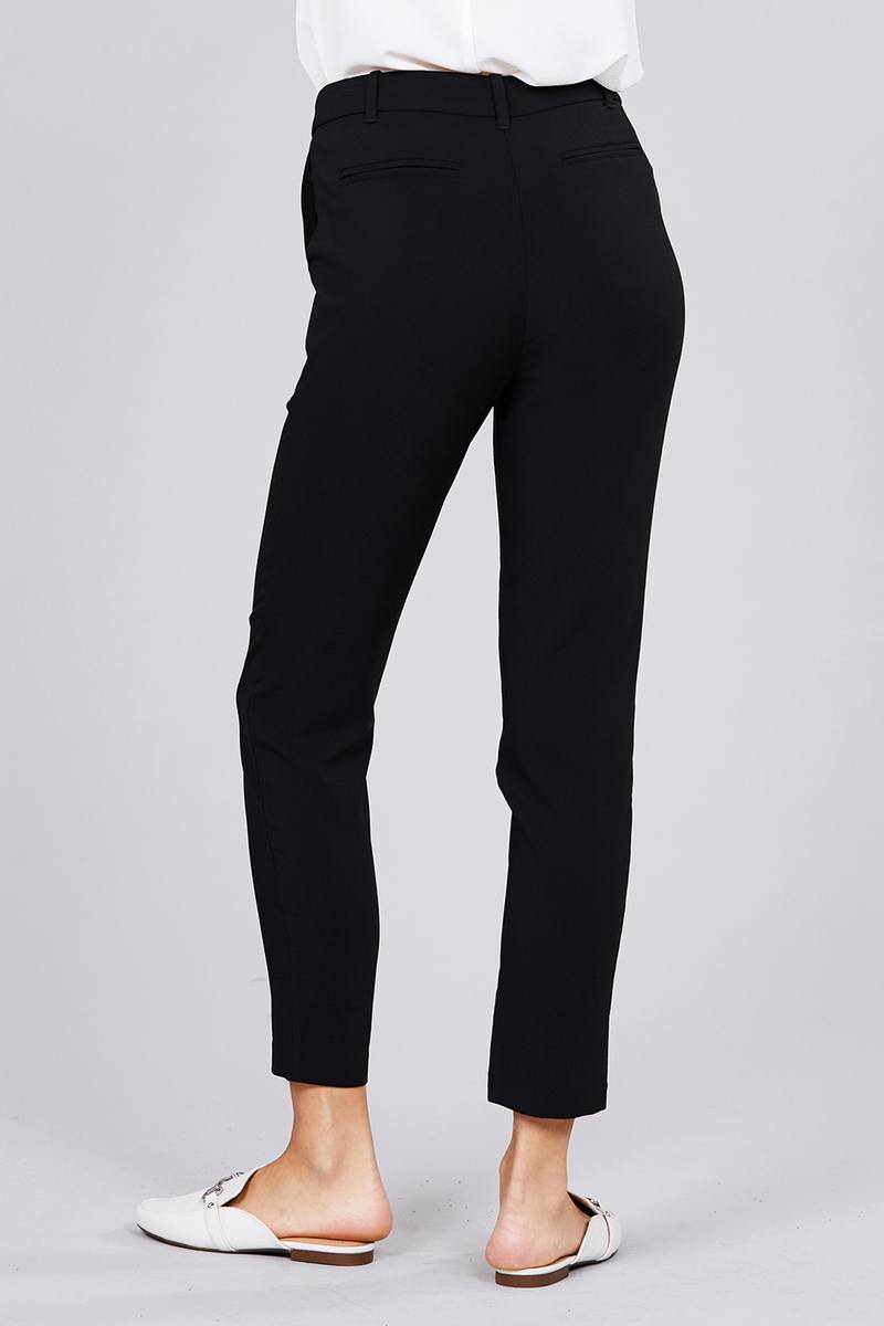 Seam Side Pocket Classic Long Pants - Absolute Fashion 2020