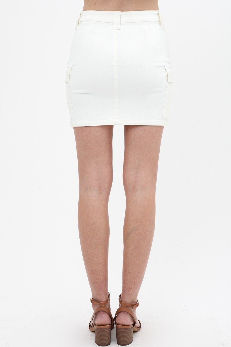 Cargo Cotton Span Mini Skirt - Absolute Fashion 2020