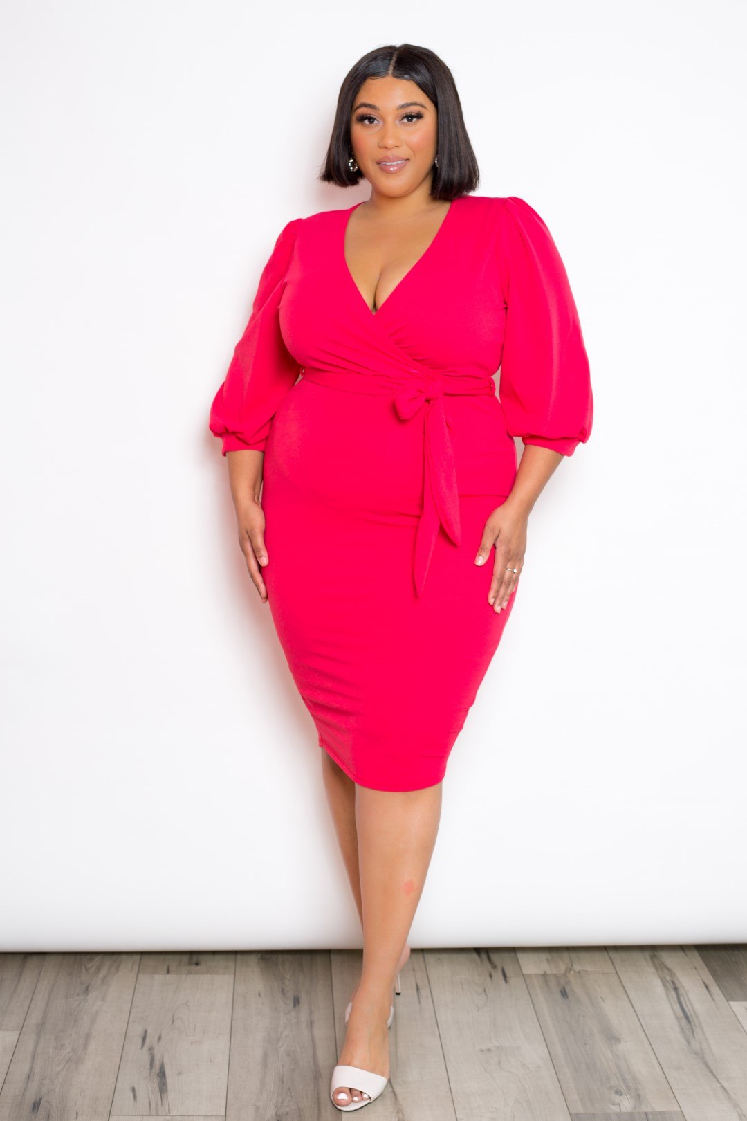 Wrap Midi Dress - Absolute Fashion 2020