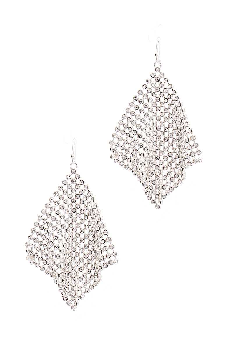 Stylish Movable Rhinestone Sequence Earring - Absolute Fashion 2020