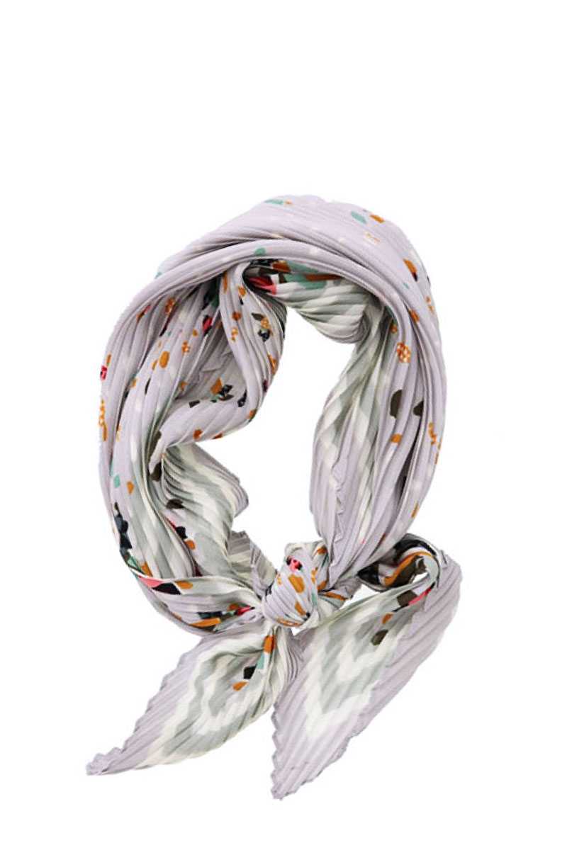 Stylish Fleeted Floral Print Bandanna - Absolute Fashion 2020
