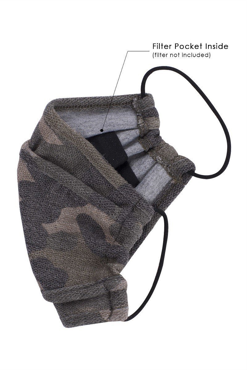 Camouflage 3d Reusable Face Mask - Absolute Fashion 2020
