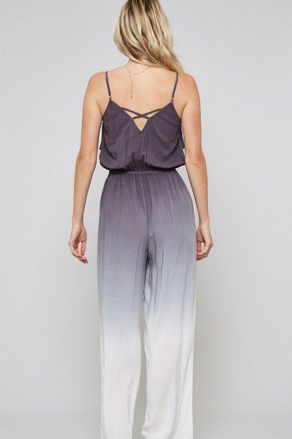 A Ombre Tie-dye Woven Jumpsuit - Absolute Fashion 2020