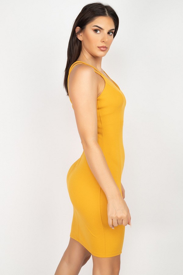 Crisscross Double Spaghetti Dress - Absolute Fashion 2020
