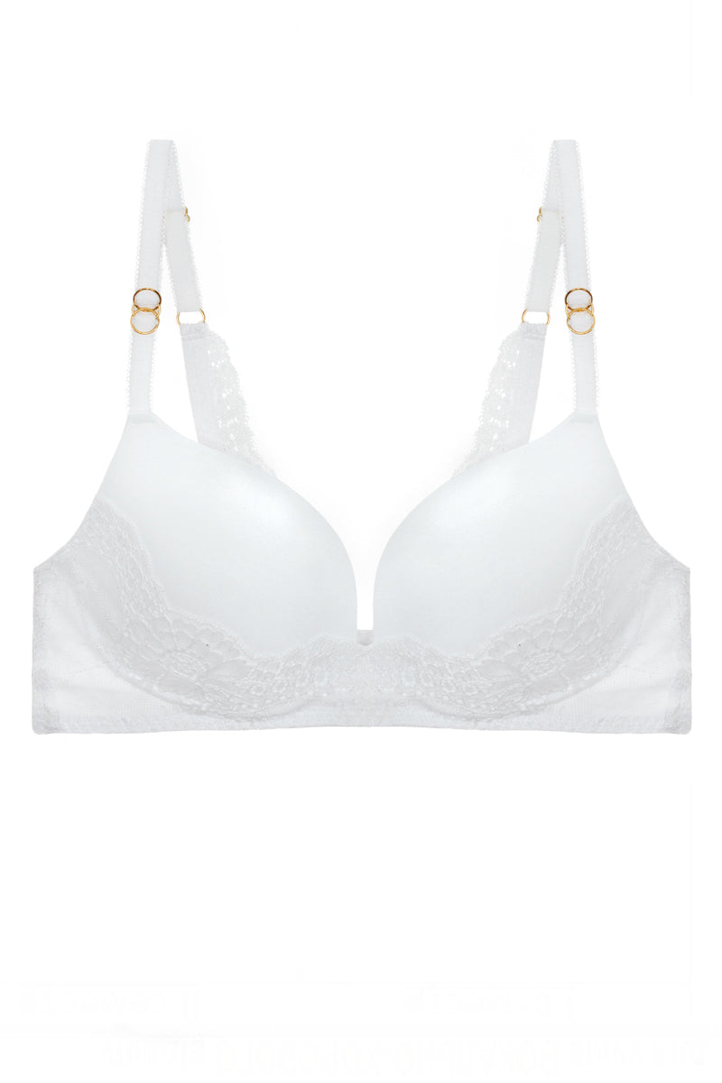 Solid / Lace Demi Bra - Absolute Fashion 2020