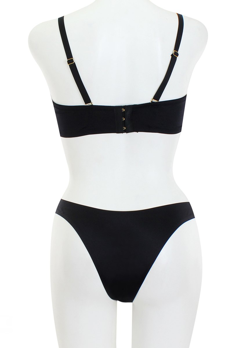 Solid Laser Cut Brazilian Cut Panty - Absolute Fashion 2020