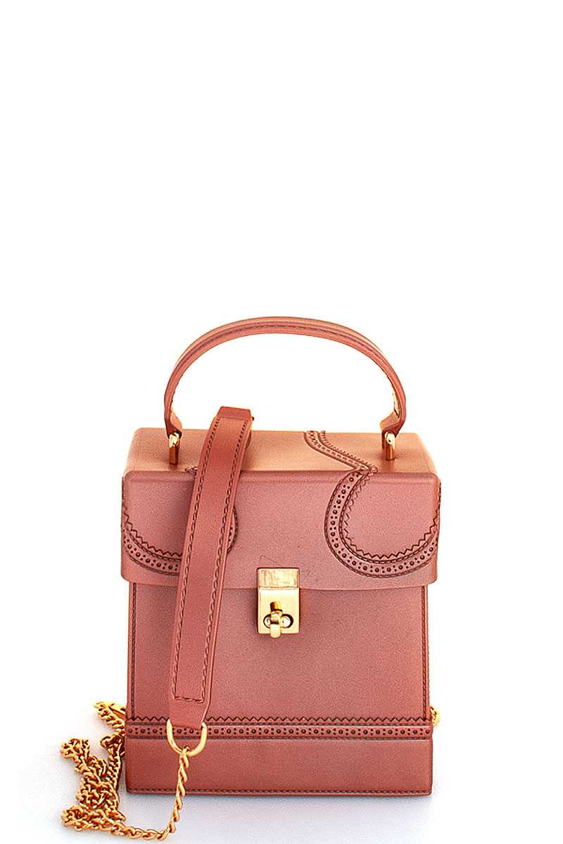 Stylish Cute Square Tender Jelly Crossbody Bag - Absolute Fashion 2020