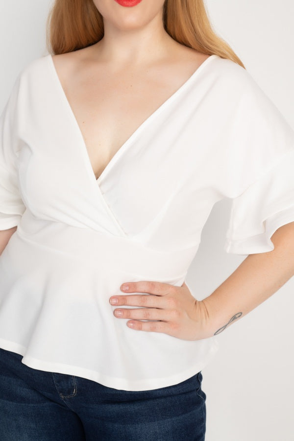 Tiered Ruffle Sleeve Top - Absolute Fashion 2020