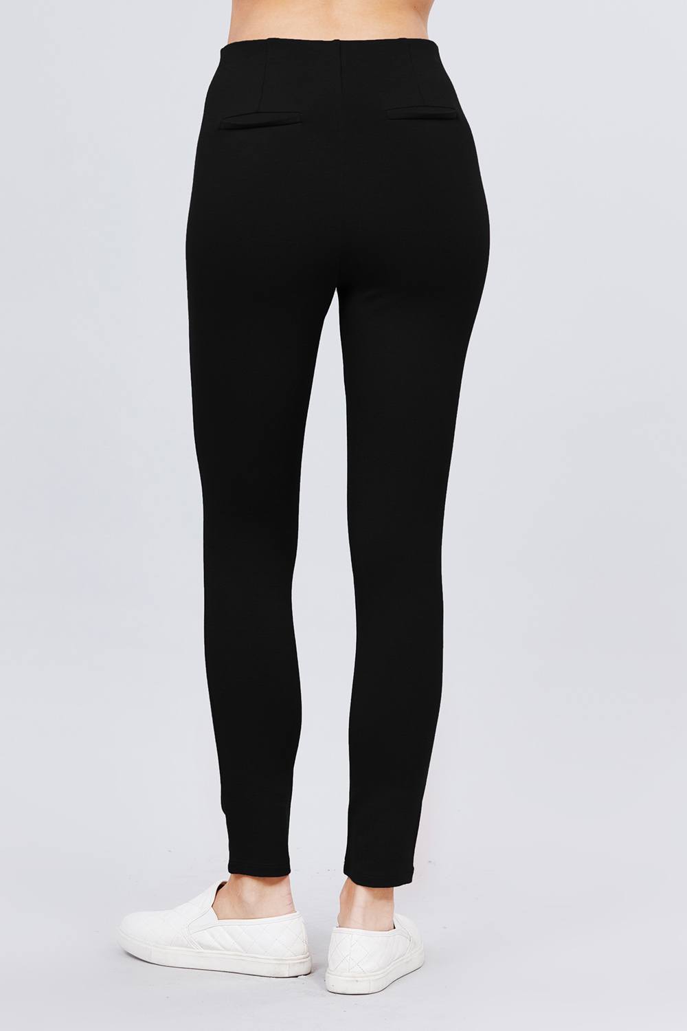 Waist Elastic Band Ponte Pants - Absolute Fashion 2020