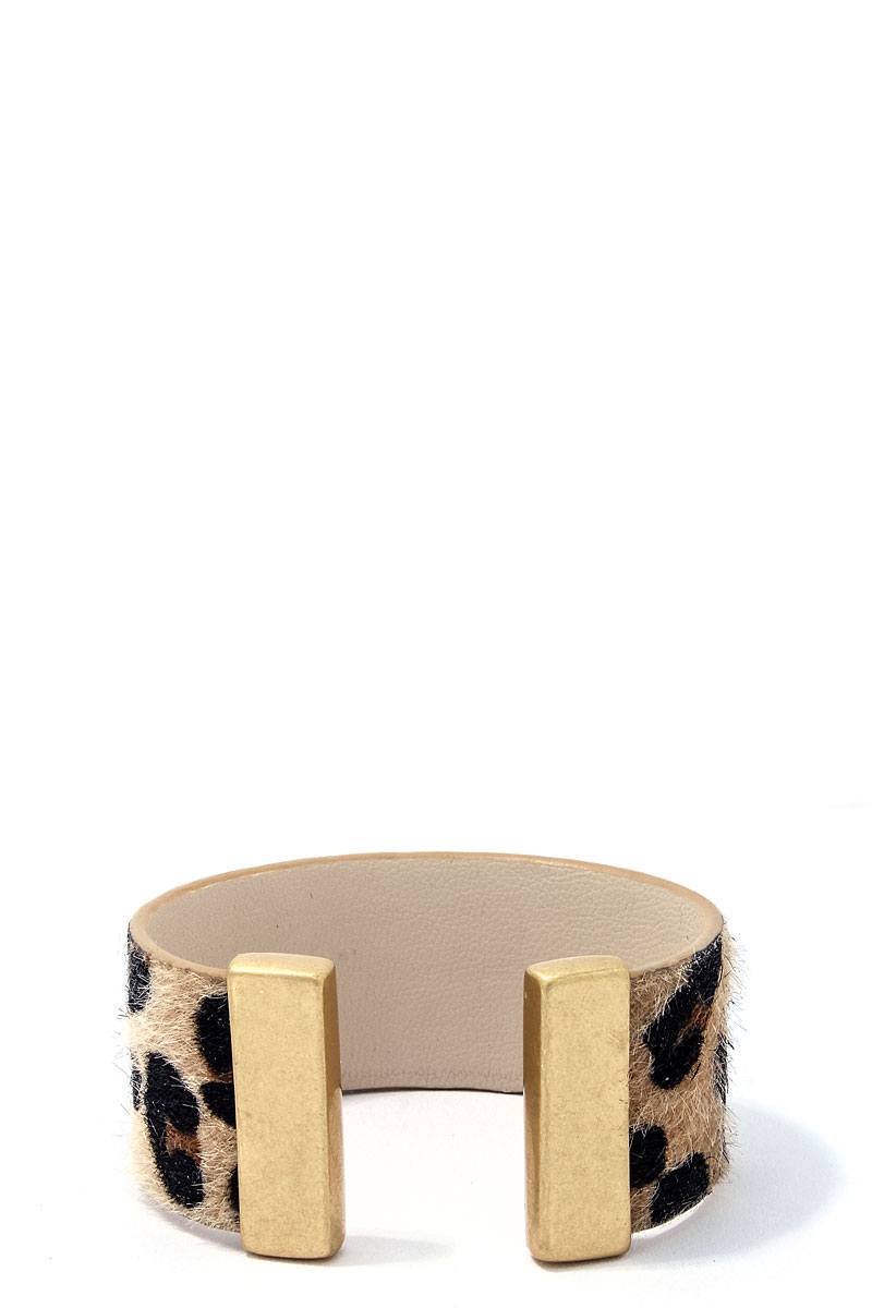 Chic Leopard Fur Fashion Bangle - Absolute Fashion 2020