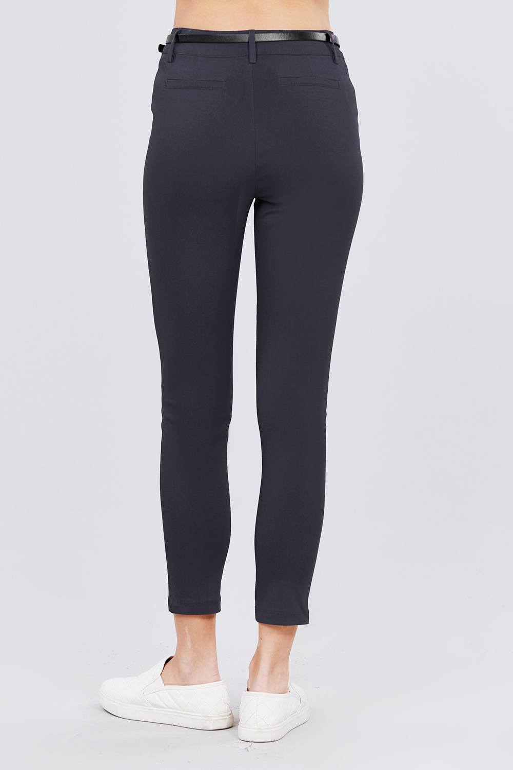 Bengaline Belted Pants - Absolute Fashion 2020