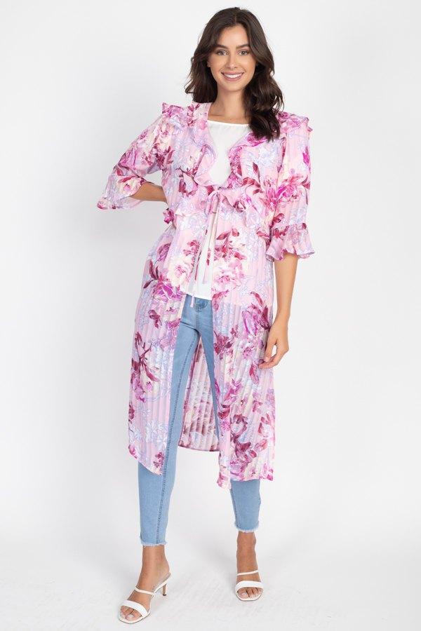 Ruffle Robe Cardigan - Absolute Fashion 2020