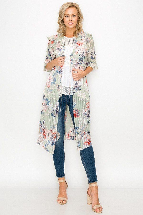 Ruffle Robe Cardigan - Absolute Fashion 2020
